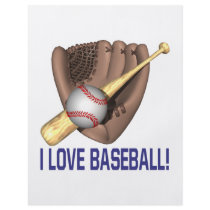 I Love Baseball Personalized Flyer