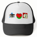 I love baseball hats by nassosvakalis I love baseball hats