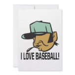 I Love Baseball Custom Announcements