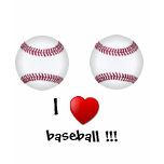 I LOVE BASEBALL TSHIRTS