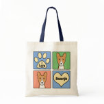 I Love Basenjis Tote Bag