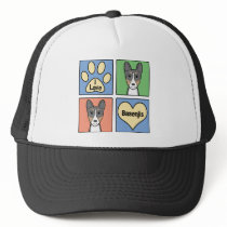 I Love Basenjis Hat