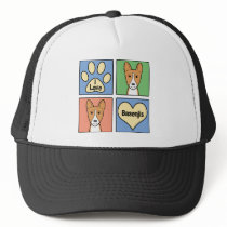 I Love Basenjis Hat