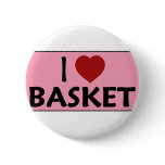 I Love Basket buttons