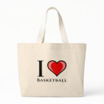 I Love Basketball Bags