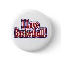 I Love Basketball buttons by sport_shop I Love Basketball buttons