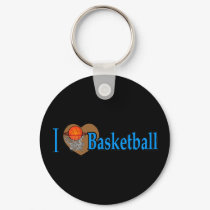 I Love Basketball keychains by TheSportofIt I Love Basketball keychains