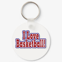 I Love Basketball keychains by sport_shop I Love Basketball keychains