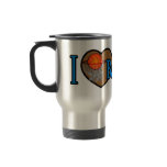 I Love Basketball Coffee Mug
