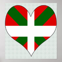 I Love Basque Print