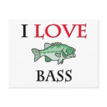 I Love Bass postcards by tshirtshirts I Love Bass postcards