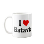 I Love Batavia, United States Mug