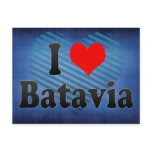I Love Batavia, United States Postcard