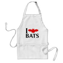 I Love Bats Apron