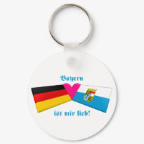 I Love Bavaria / Bayern ist mir lieb keychains