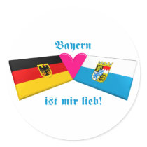 I Love Bavaria / Bayern ist mir lieb stickers