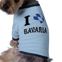 I love bavaria icon pet clothing