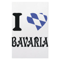 I love bavaria icon stationery design