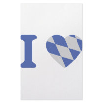 I love bavaria sign stationery paper
