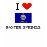 I Love BAXTER SPRINGS Kansas t-shirts