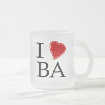 I Love Bay Area Coffee Mugs