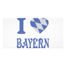 I love bayern icon photo cards