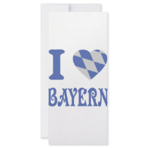 I love bayern icon rack card template