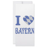 I love bayern icon rack card template