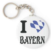 I love bayern keychain