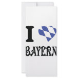 I love bayern personalized rack card