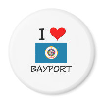 I Love Bayport Minnesota Magnet