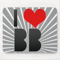 I Love BB Mouse Pads