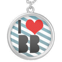 I Love BB Personalized Necklace