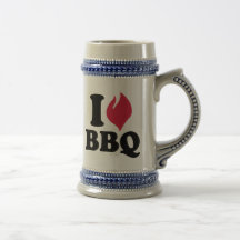 I love BBQ - Barbecue Mugs