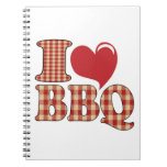 I Love BBQ Notebook