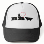 I Love BBW hats