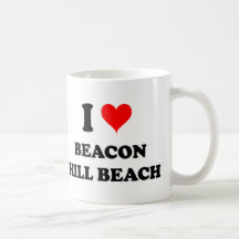 I Love Beacon Hill Beach Coffee Mug