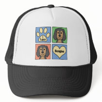 I Love Beagles hats by dogcartoons I Love Beagles hats