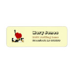 I Love Beagles Return Address Labels