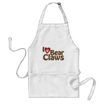 i love bear claws aprons