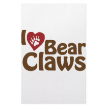 i love bear claws stationery by worldsfair i love bear claws stationery