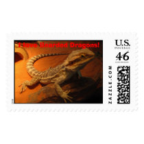 I love Bearded Dragons! Postage Stamp
