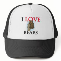 I Love Bears hats by tshirtshirts I Love Bears hats