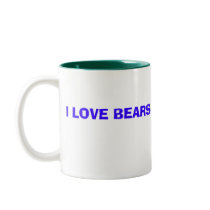 I LOVE BEARS mugs by SUNZUP4U I LOVE BEARS mugs