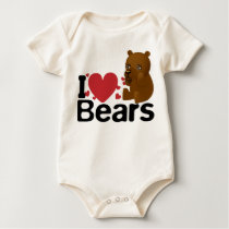 I Love Bears T-Shirt