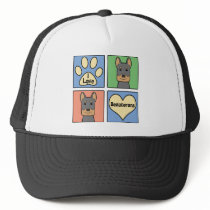 I Love Beaucerons Hats
