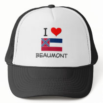 I Love Beaumont Mississippi Hats