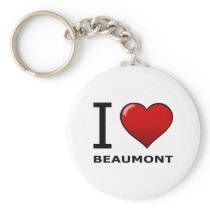 I LOVE BEAUMONT,TX - TEXAS KEYCHAINS
