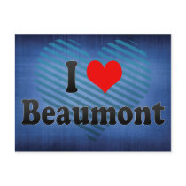 I Love Beaunt, United States Post Cards