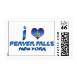 I love Beaver Falls, New York postage